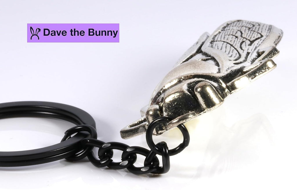 Dave The Bunny Entomology Gifts - Bug Gifts for Adults of a Great Cicada Keychain or Bug Keychain